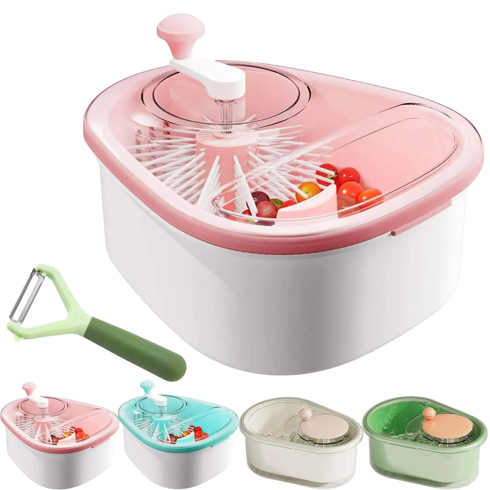 Portable Fruit Washer with Lid