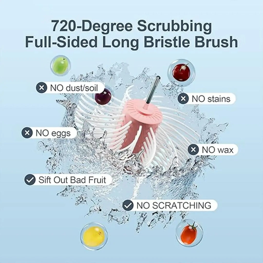 Portable Fruit Washer with Lid