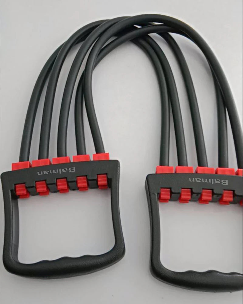 Balman fitness machine, men's chest machine chest muscle trainer-adjustable arm strength resistance pull trainer