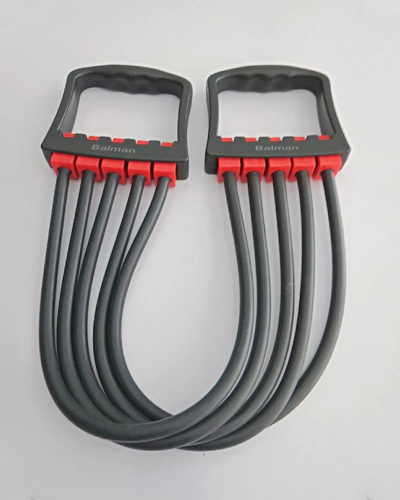 Balman fitness machine, men's chest machine chest muscle trainer-adjustable arm strength resistance pull trainer