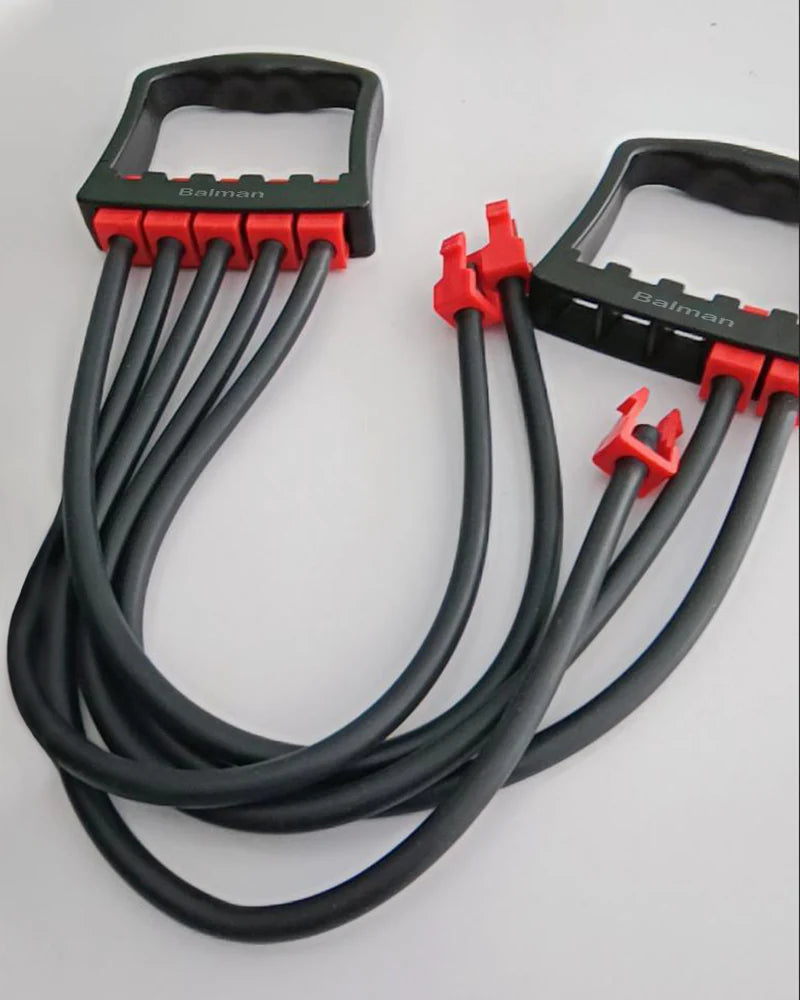 Balman fitness machine, men's chest machine chest muscle trainer-adjustable arm strength resistance pull trainer