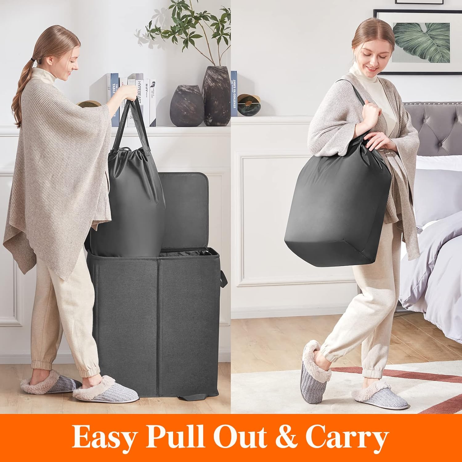 Sort More Laundry. Hide More Clutter