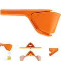Original orange juice extractor - 11 inches, foldable and flat for storage, suitable for all citrus fruits