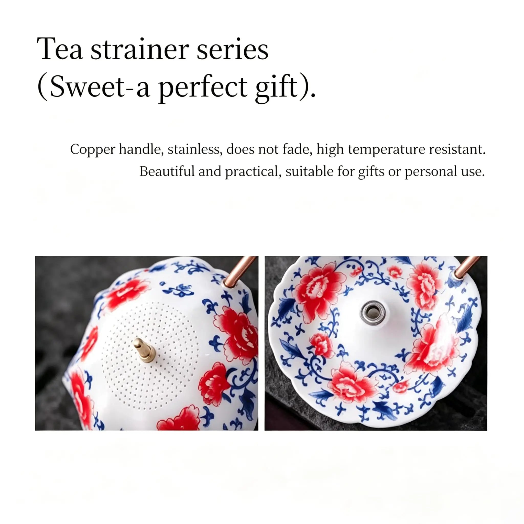 Umbrella-shaped Ceramic Tea Strainer-Buy 2 get 10% off