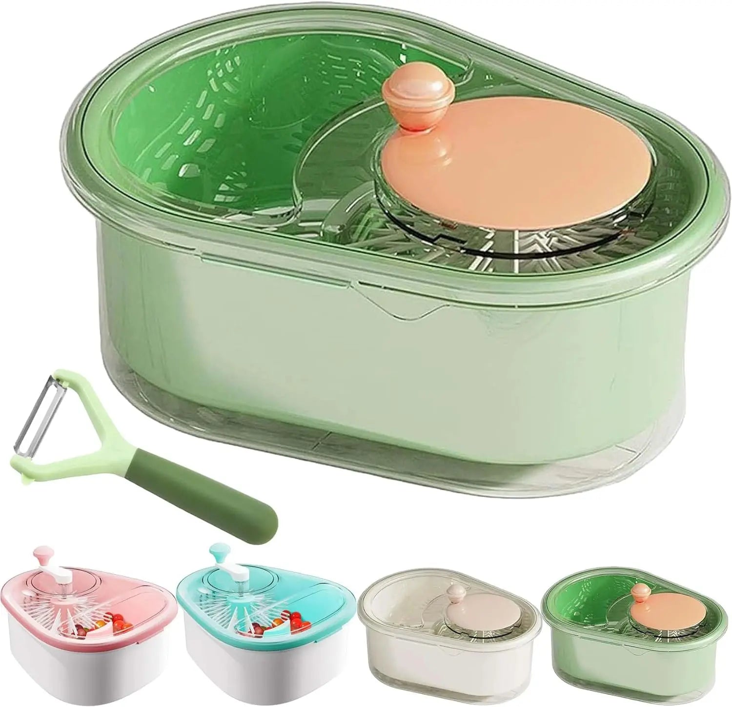Portable Fruit Washer with Lid