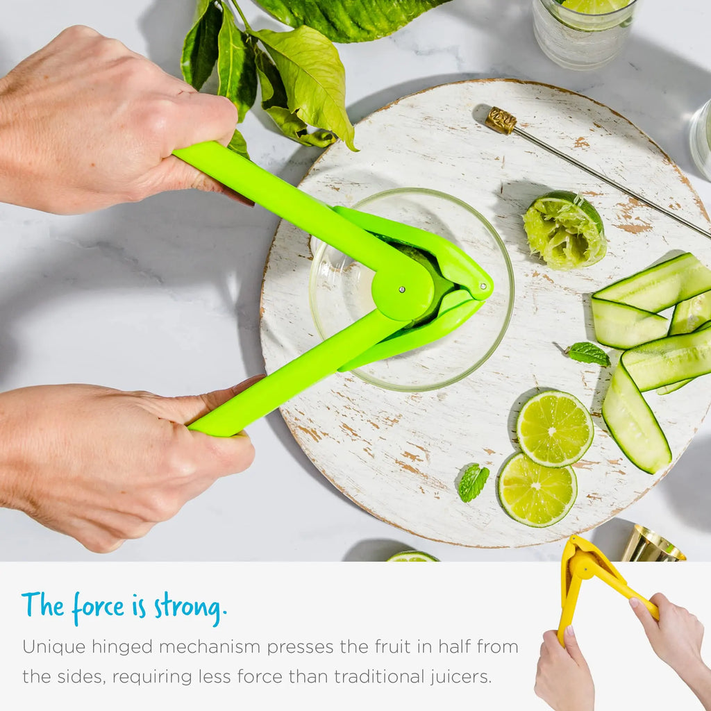 Original orange juice extractor - 11 inches, foldable and flat for storage, suitable for all citrus fruits