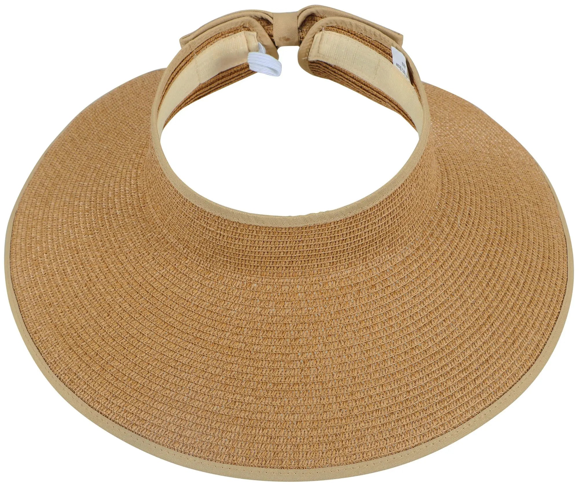 Sun Hats for Women Fashionable Womens Wide Brim Hat Roll-up Straw Sun Visor Hat