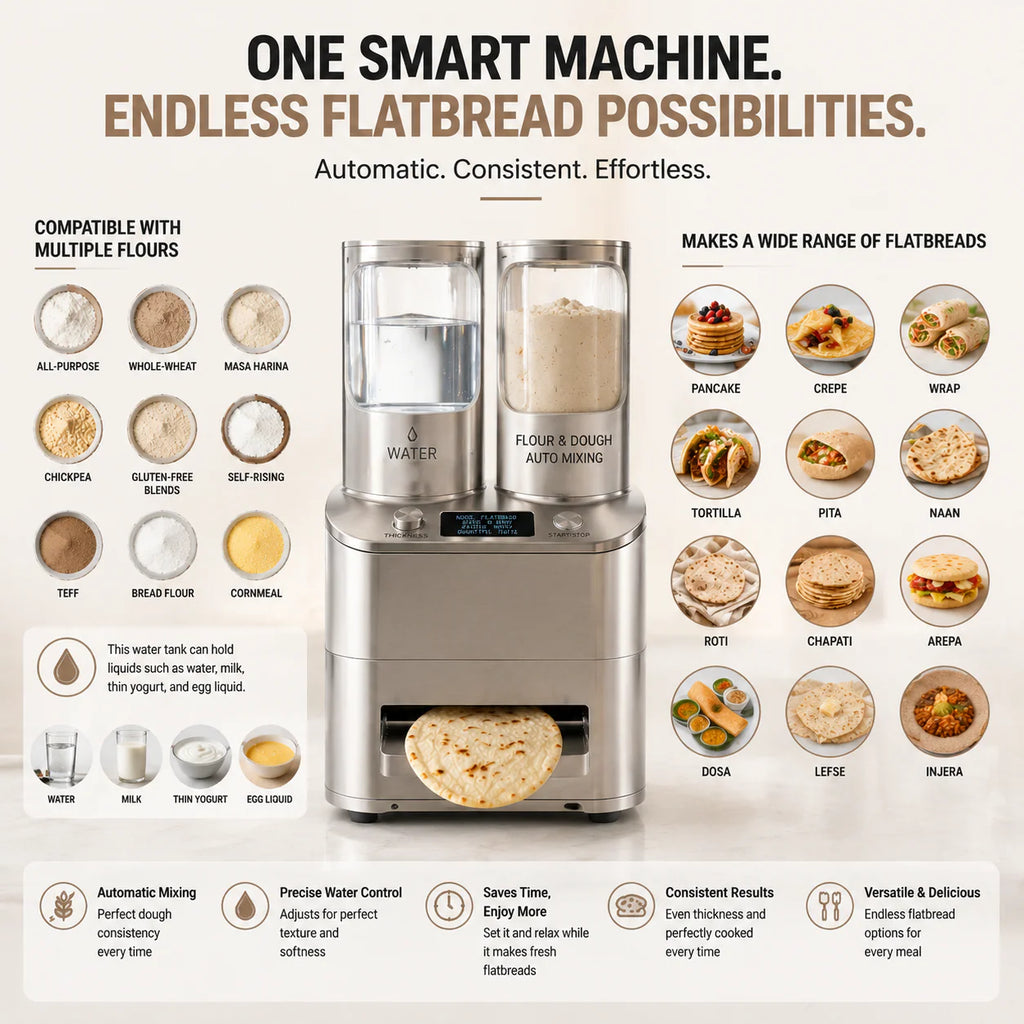 🎉Anniversary Sale - Automatic Smart Pancake Griddle Machine