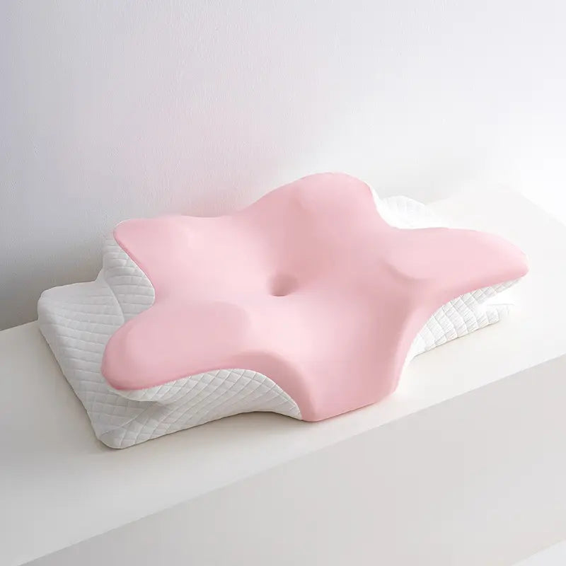 Butterfly-Shaped Memory Foam Neck Pillow