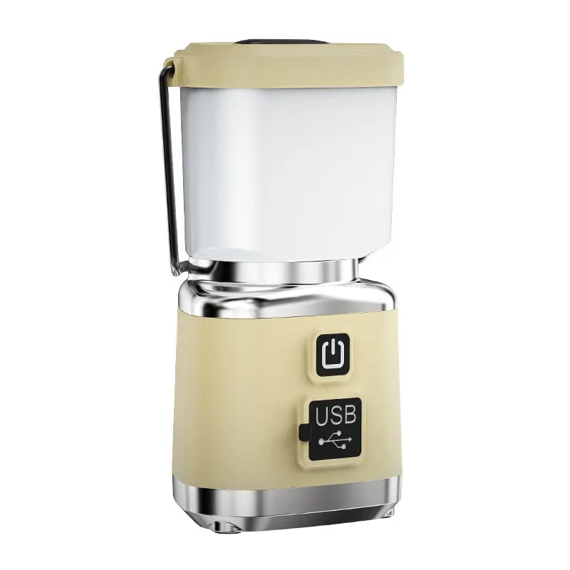 1000-lumen rechargeable camping lantern with 4 lighting modes and a waterproof design