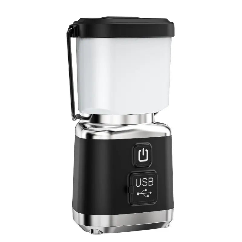 1000-lumen rechargeable camping lantern with 4 lighting modes and a waterproof design