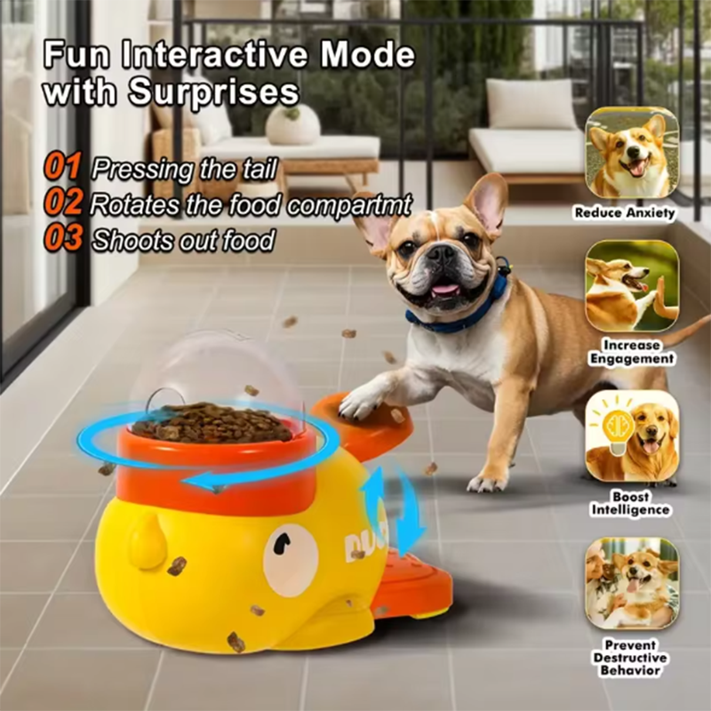 Little Yellow Duck Pet Feeder (Buy 1 Get 1 Free)