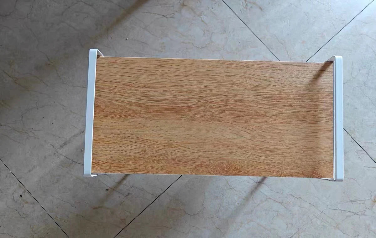 Wooden display rack, desk organizer, office storage rack countertop