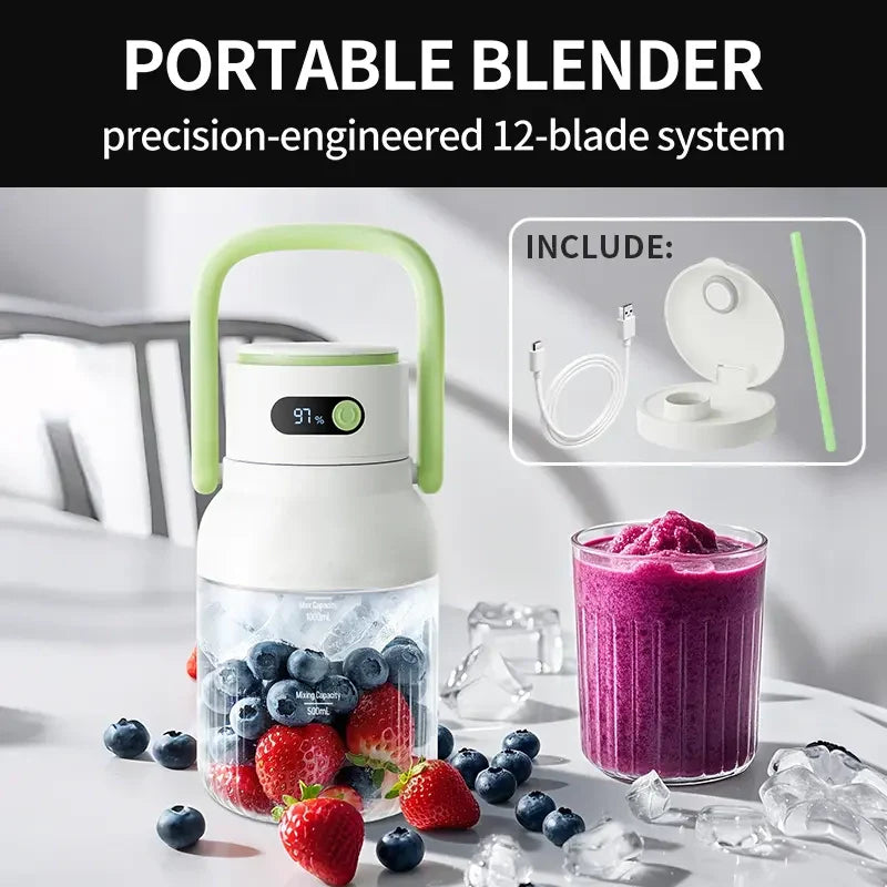 Kabelloses 975ml Eis-Crushing Kraftpaket