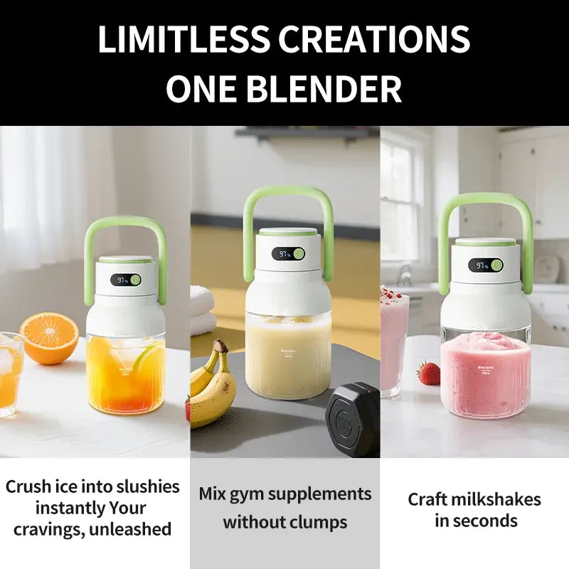 Kabelloses 975ml Eis-Crushing Kraftpaket