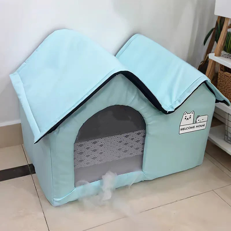 Pet Air Conditioned house(Free ice bag 10+ water absorbent cotton bag*2+ cold-proof pad*1]